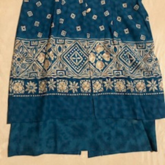 K.C. Spencer NY vintage tiered dress size 6 - Picture 5 of 9